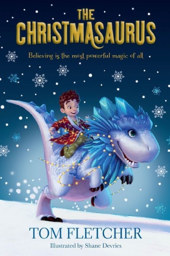 Buchcover und Innenansicht für das Buch: The Christmasaurus