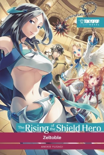Buchcover und Innenansicht für das Buch: The Rising of the Shield Hero Light Novel 10