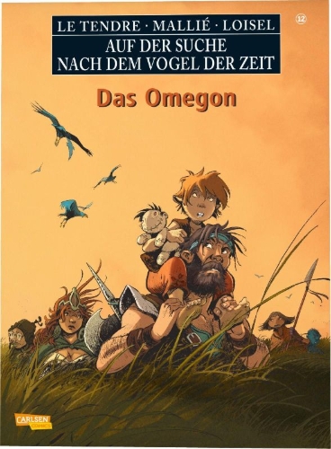 Buchcover und Innenansicht für das Buch: La Quête de l'Oiseau du Temps - Avant la Quête - Tome 8: L'Omégon