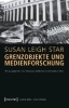 Buchcover und Innenansicht für das Buch: Grenzobjekte und Medienforschung