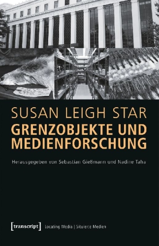 Buchcover und Innenansicht für das Buch: Grenzobjekte und Medienforschung