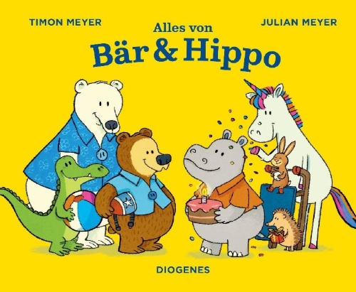 Buchcover und Innenansicht für das Buch: Alles von Bär & Hippo