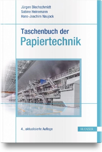 Buchcover und Innenansicht für das Buch: Taschenbuch der Papiertechnik