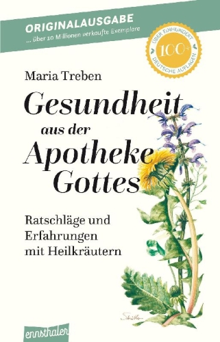 Buchcover und Innenansicht für das Buch: Gesundheit aus der Apotheke Gottes