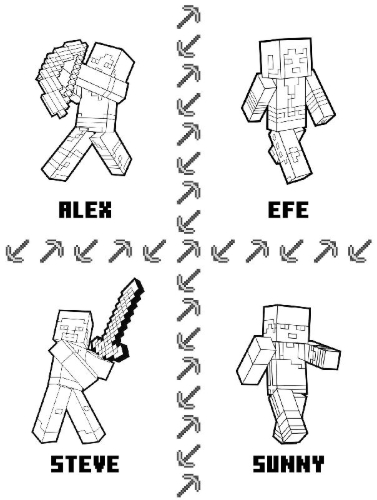 Buchcover und Innenansicht für das Buch: Minecraft: Der große Kreativspaß