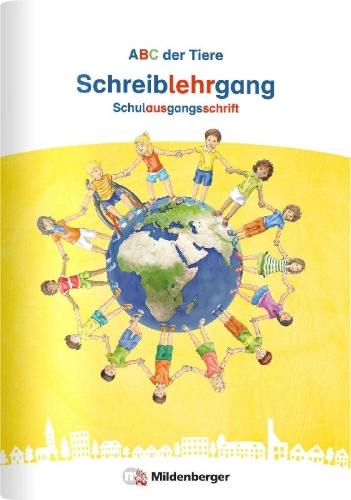 Buchcover und Innenansicht für das Buch: ABC der Tiere Neubearbeitung - Schreiblehrgang SAS in Heftform