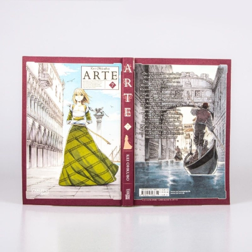 Buchcover und Innenansicht für das Buch: Arte