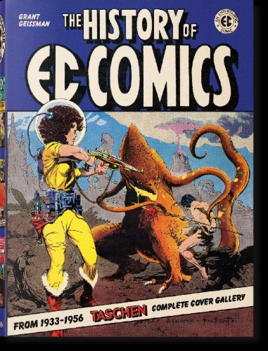 Buchcover und Innenansicht für das Buch: The History of EC Comics