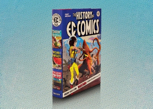 Buchcover und Innenansicht für das Buch: The History of EC Comics