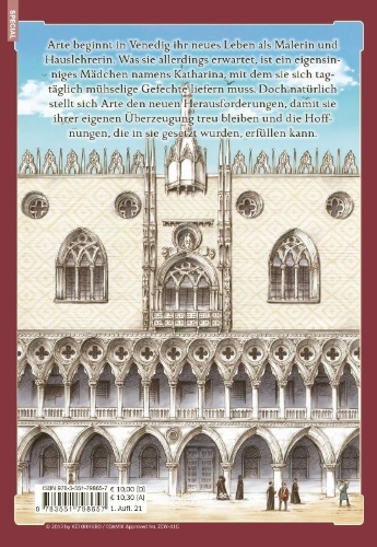 Buchcover und Innenansicht für das Buch: Arte