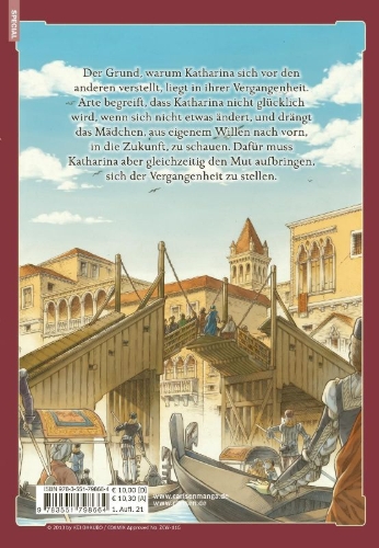 Buchcover und Innenansicht für das Buch: Arte