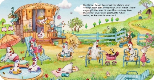 Buchcover und Innenansicht für das Buch: Fröhliche Ostern!