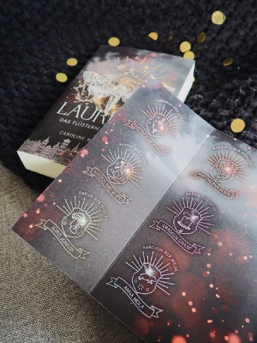 Buchcover und Innenansicht für das Buch: Laurelin - Das Flüstern des Lichts