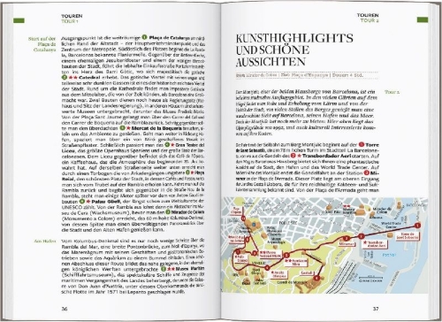 Buchcover und Innenansicht für das Buch: Baedeker Reiseführer Barcelona