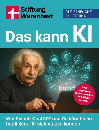 Buchcover und Innenansicht für das Buch: Das kann KI