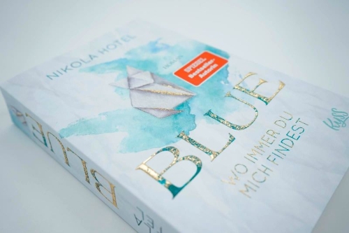 Buchcover und Innenansicht für das Buch: Blue - Wo immer du mich findest