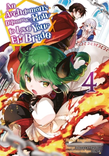 Buchcover und Innenansicht für das Buch: Maou no Ore ga Dorei Elf wo Yome ni Shitanda ga, Dou Medereba Ii? 4