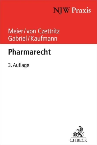 Buchcover und Innenansicht für das Buch: Pharmarecht