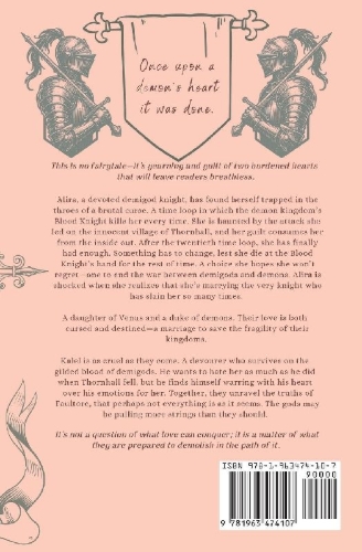 Buchcover und Innenansicht für das Buch: Once Upon a Demon's Heart