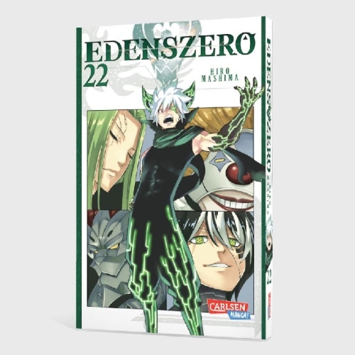 Buchcover und Innenansicht für das Buch: Edens Zero