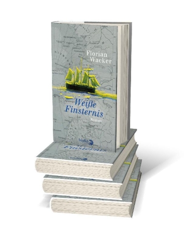 Buchcover und Innenansicht für das Buch: Weiße Finsternis