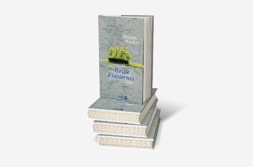 Buchcover und Innenansicht für das Buch: Weiße Finsternis