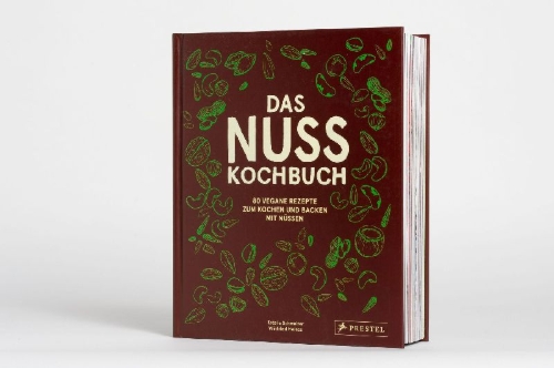 Buchcover und Innenansicht für das Buch: Das Nuss-Kochbuch