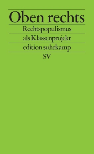 Buchcover und Innenansicht für das Buch: Oben rechts