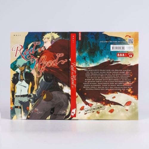 Buchcover und Innenansicht für das Buch: RED HOOD