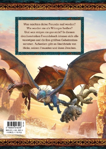 Buchcover und Innenansicht für das Buch: Drachenzähmen leicht gemacht (Live Action): Meine Freunde