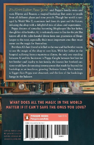Buchcover und Innenansicht für das Buch: The Bookshop of Dust and Dreams