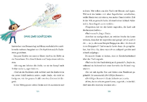 Buchcover und Innenansicht für das Buch: LIVETS HÅRDA SKOLA