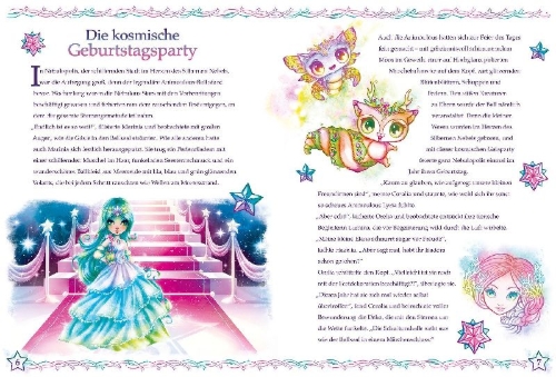 Buchcover und Innenansicht für das Buch: Nebulous Stars: Die schönsten Geschichten