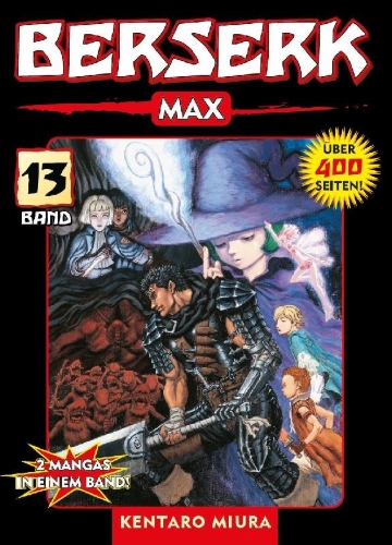 Buchcover und Innenansicht für das Buch: Berserk Max 13