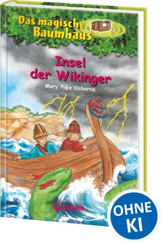 Buchcover und Innenansicht für das Buch: Das magische Baumhaus (Band 15) - Insel der Wikinger