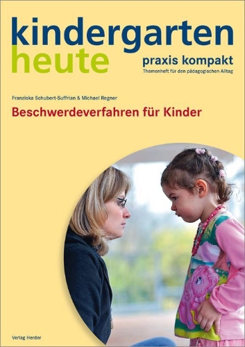 Buchcover und Innenansicht für das Buch: Beschwerdeverfahren für Kinder