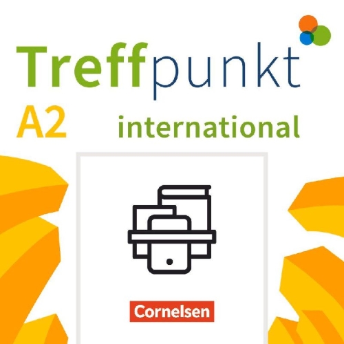 Buchcover und Innenansicht für das Buch: Treffpunkt. Deutsch als Zweitsprache in Alltag & Beruf A2. Gesamtband - Kursbuch und Übungsbuch im Paket