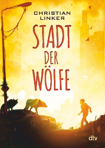 Buchcover und Innenansicht für das Buch: Stadt der Wölfe