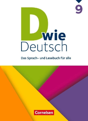 Buchcover und Innenansicht für das Buch: D wie Deutsch 9. Schuljahr - Schülerbuch
