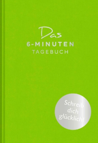 Buchcover und Innenansicht für das Buch: Das 6-Minuten-Tagebuch (limone)
