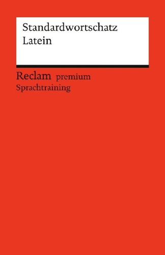 Buchcover und Innenansicht für das Buch: Standardwortschatz Latein