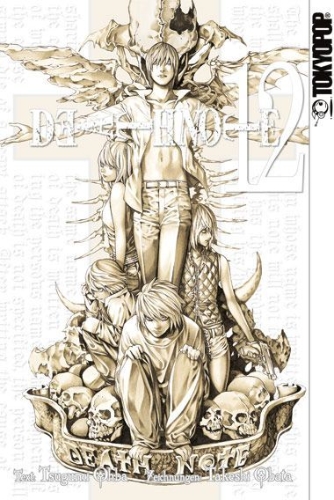 Buchcover und Innenansicht für das Buch: Death Note 12 (Abschlussband)