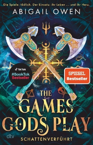 Buchcover und Innenansicht für das Buch: The Games Gods Play (The Crucible #1)