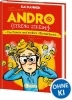 Buchcover und Innenansicht für das Buch: Andro, streng geheim! (Band 2) - Emotionen und andere Störfaktoren