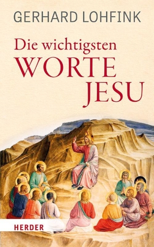 Buchcover und Innenansicht für das Buch: Die wichtigsten Worte Jesu