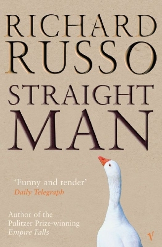 Buchcover und Innenansicht für das Buch: Straight Man