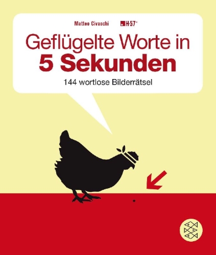 Buchcover und Innenansicht für das Buch: Geflügelte Worte in 5 Sekunden