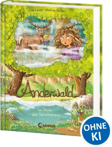 Buchcover und Innenansicht für das Buch: Anderwald (Band 3) - Im Bann des Nebelwesens