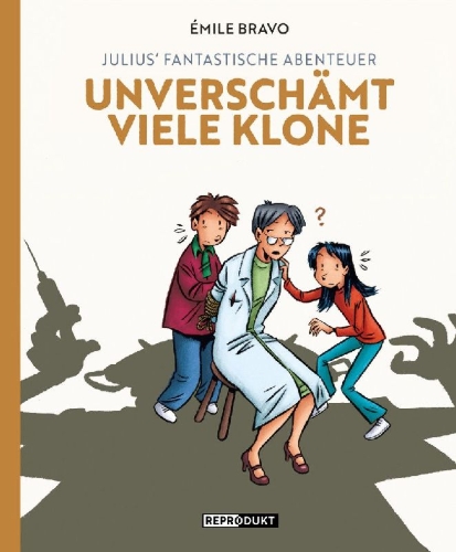 Buchcover und Innenansicht für das Buch: Julius' fantastische Abenteuer