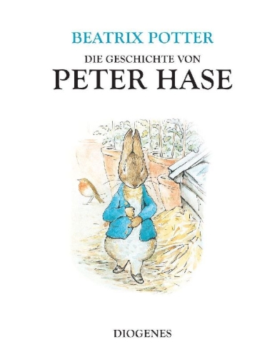 Buchcover und Innenansicht für das Buch: Die Geschichte von Peter Hase